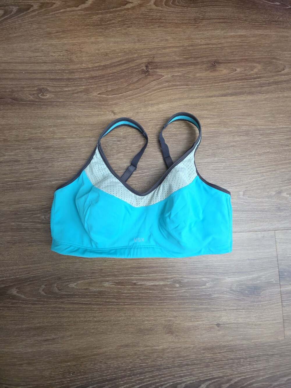 Victoria's Secret VSX Sport High-Impact Underwire Sports Bra Turquoise 36DD